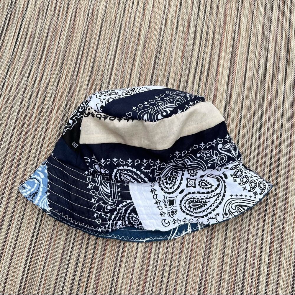 Handmade Reversible Bandana Bucket Hat/Sailing Boat&Bandanas SKU 88777 - Picture 9 of 16